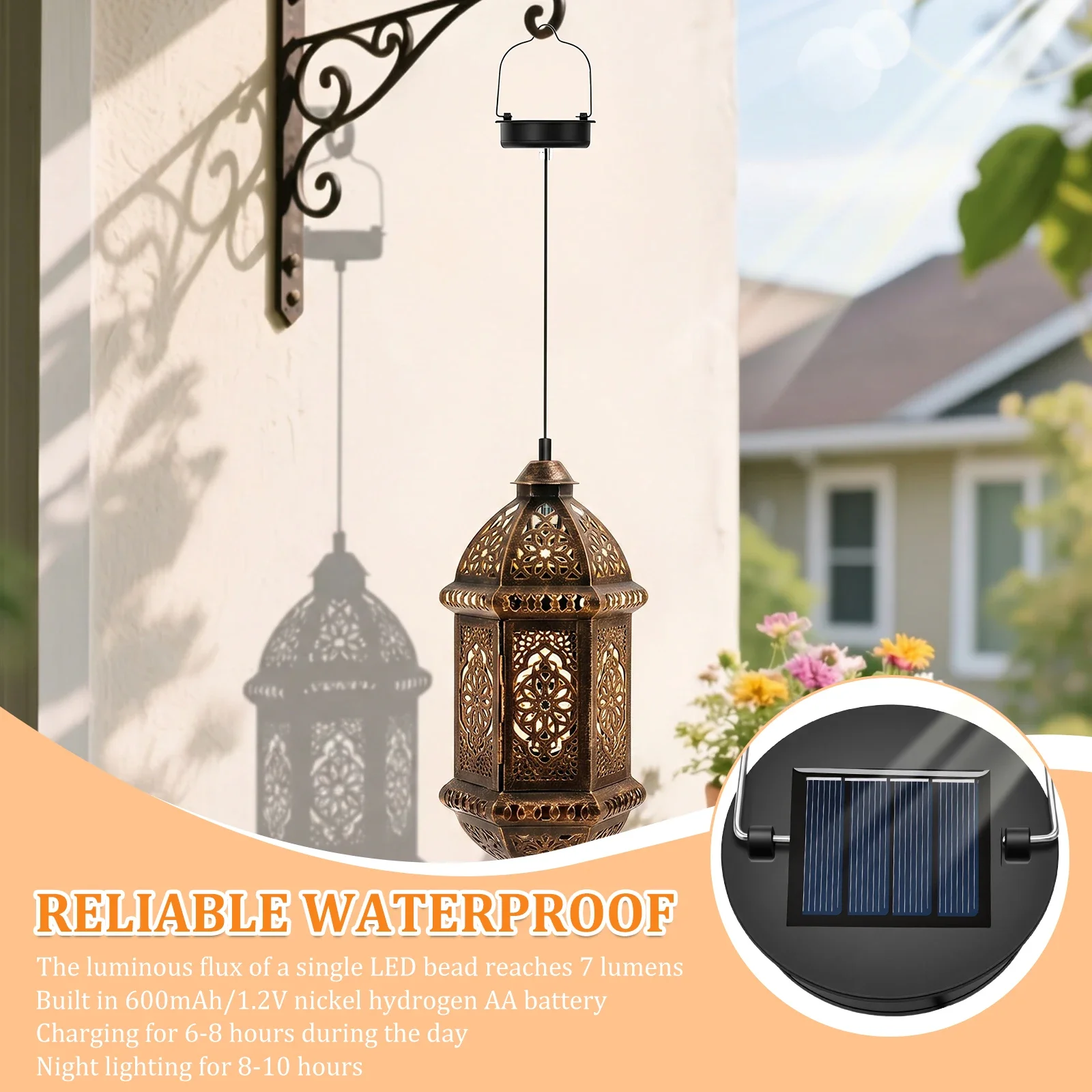 2/4Pcs 600Mah Solar Panel Replacement Tops Waterproof Outdoor Lighting DIY for Garden Yard Patio Decoration Lanterns Lights