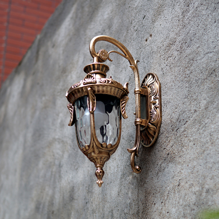 Europe Outdoor Wall Lamp American Style Retro Exterior Light Waterproof O Garden Lights