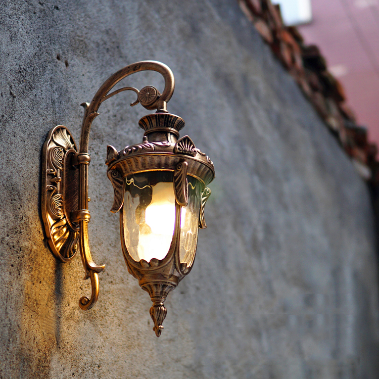 Europe Outdoor Wall Lamp American Style Retro Exterior Light Waterproof O Garden Lights