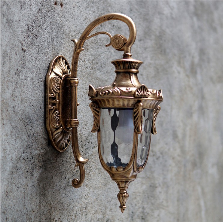 Europe Outdoor Wall Lamp American Style Retro Exterior Light Waterproof O Garden Lights
