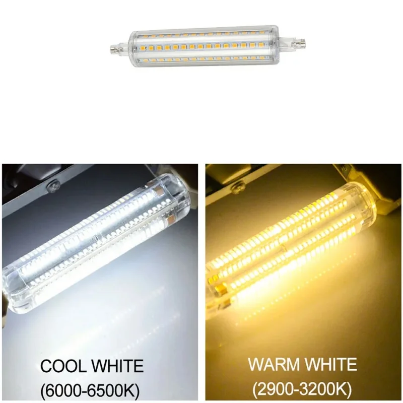 R7S J78 J118 J135 J189 Led Bulb Dimmable Corn Lamp 78mm 118mm 135mm 189mm Replace Halogen 40W 50W Spot Light AC 110V 220V