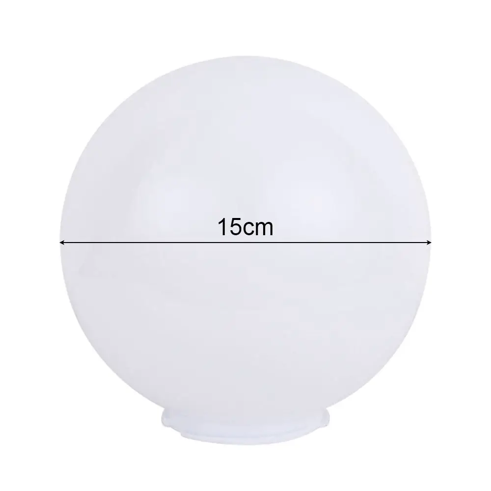 White Acrylic Lamp Shade Milky Globe Lampshades Fitting Lamp Hanging Lamp Garden Restaurant Home Decor