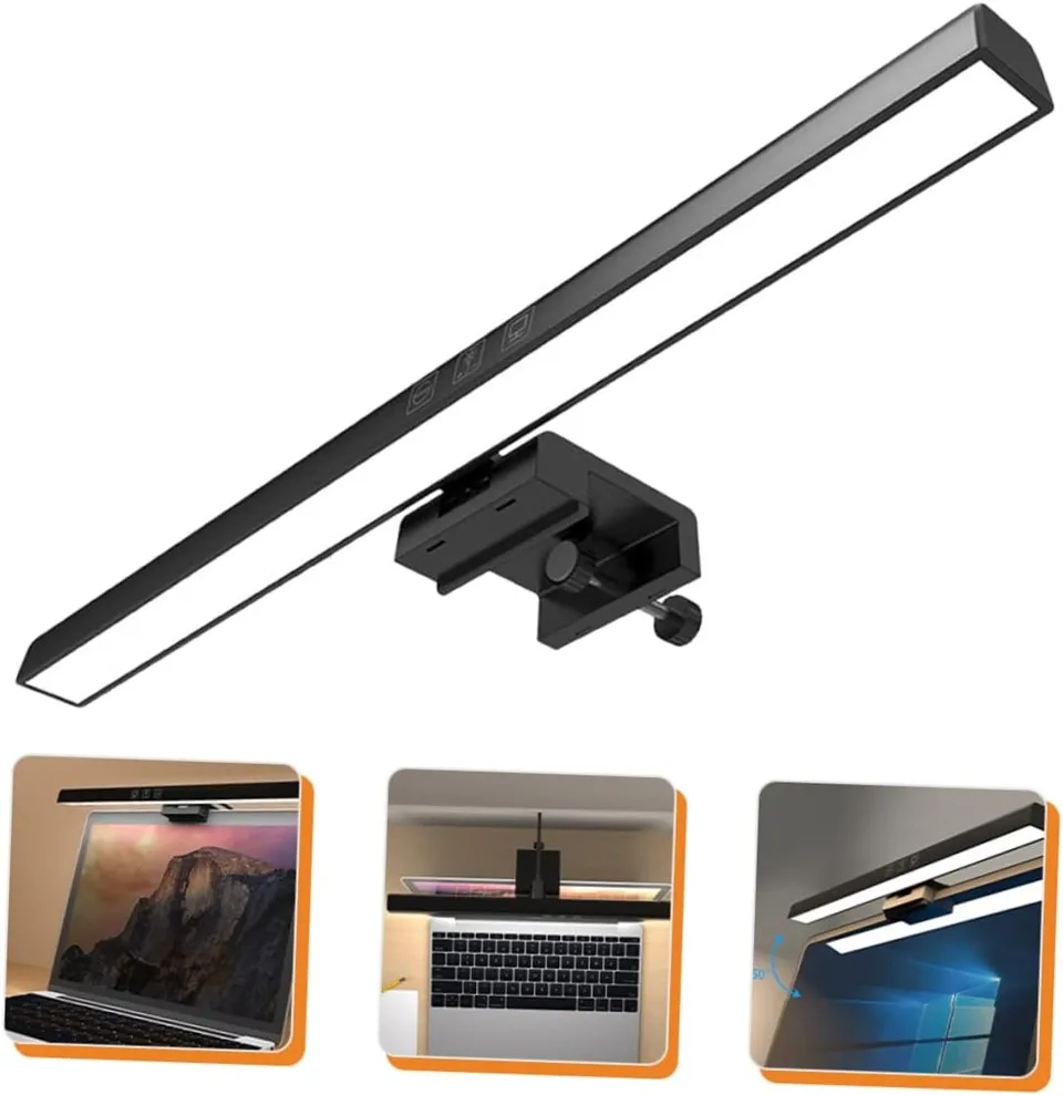 Monitor Light Bar Straight/Curved with RGB Backlight Computer Screen Lamp Eye Caring Touch Atmosphere Lights For Gaming Room
