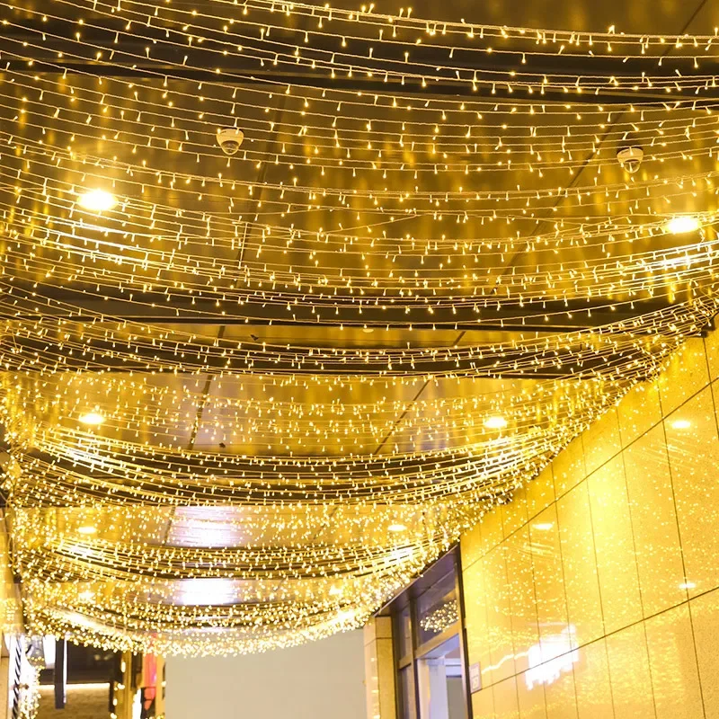 holiday Led christmas lights outdoor 20M 10M led string lights decoration for party holiday wedding Garland