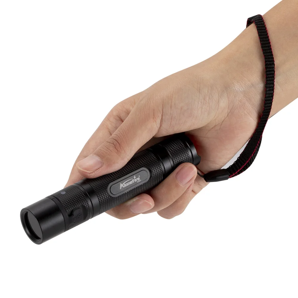 10W 365/405nm UV Flashlight USB Rechargeable Ultraviolet Blacklight Torch Pet Urine Cat Tinea Money Ore Scorpion Detection Lamp