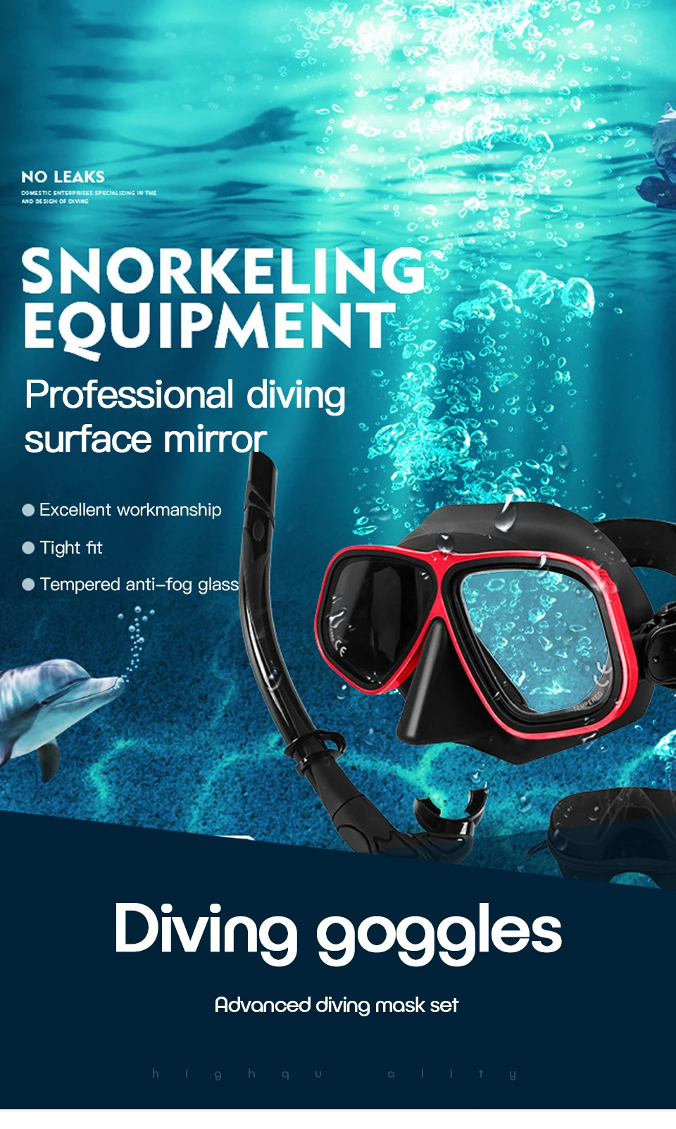 Apollo Similar Alloy Frame Free Diving Masks Swimming Glasses Low Volume 65cc Scuba diving Mask Snorkeling Wet Tube Equipment