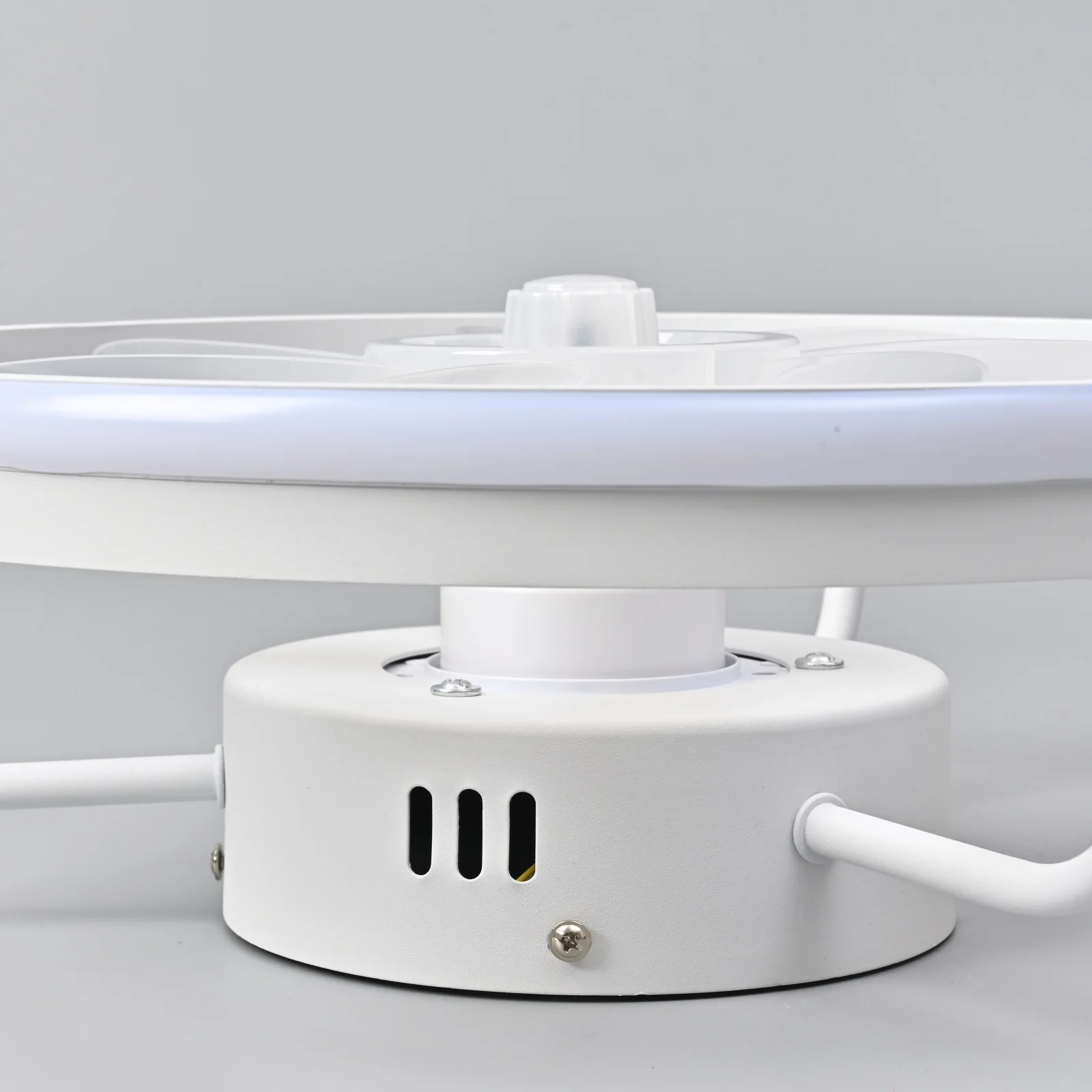 55W Ceiling Fan With Light, Ceiling LED Light Fan With Remote, Electric Fan With LED Lamp for Home Rooms Bedroom 34cm