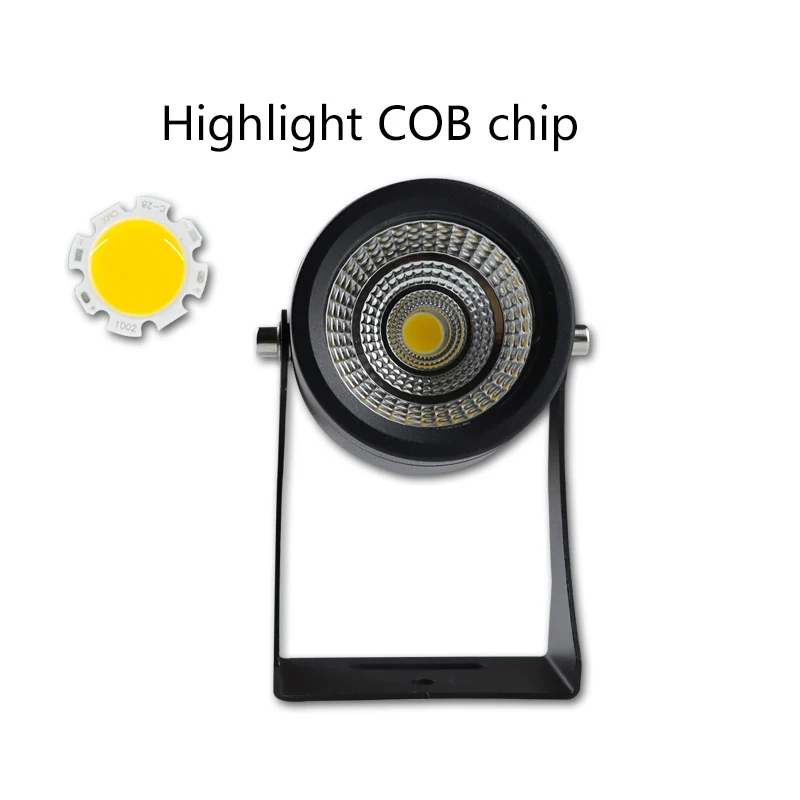 Outdoor Spotlight 220V Waterproof LED Floodlight 1W 3W 5W 7W 10W 12W 15W Outdoor Garden Wall Lawn Light Landscape Courtyard Tree