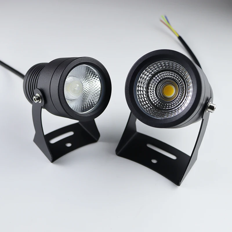 Outdoor Spotlight 220V Waterproof LED Floodlight 1W 3W 5W 7W 10W 12W 15W Outdoor Garden Wall Lawn Light Landscape Courtyard Tree
