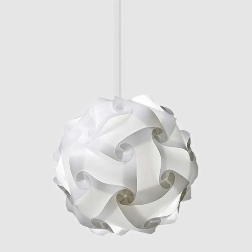ZK20 Modern Creative IQ DIY Puzzle Light Nordic Pendant Lamp Shade Decoration Chandelier Hanging Lighting (self-install)