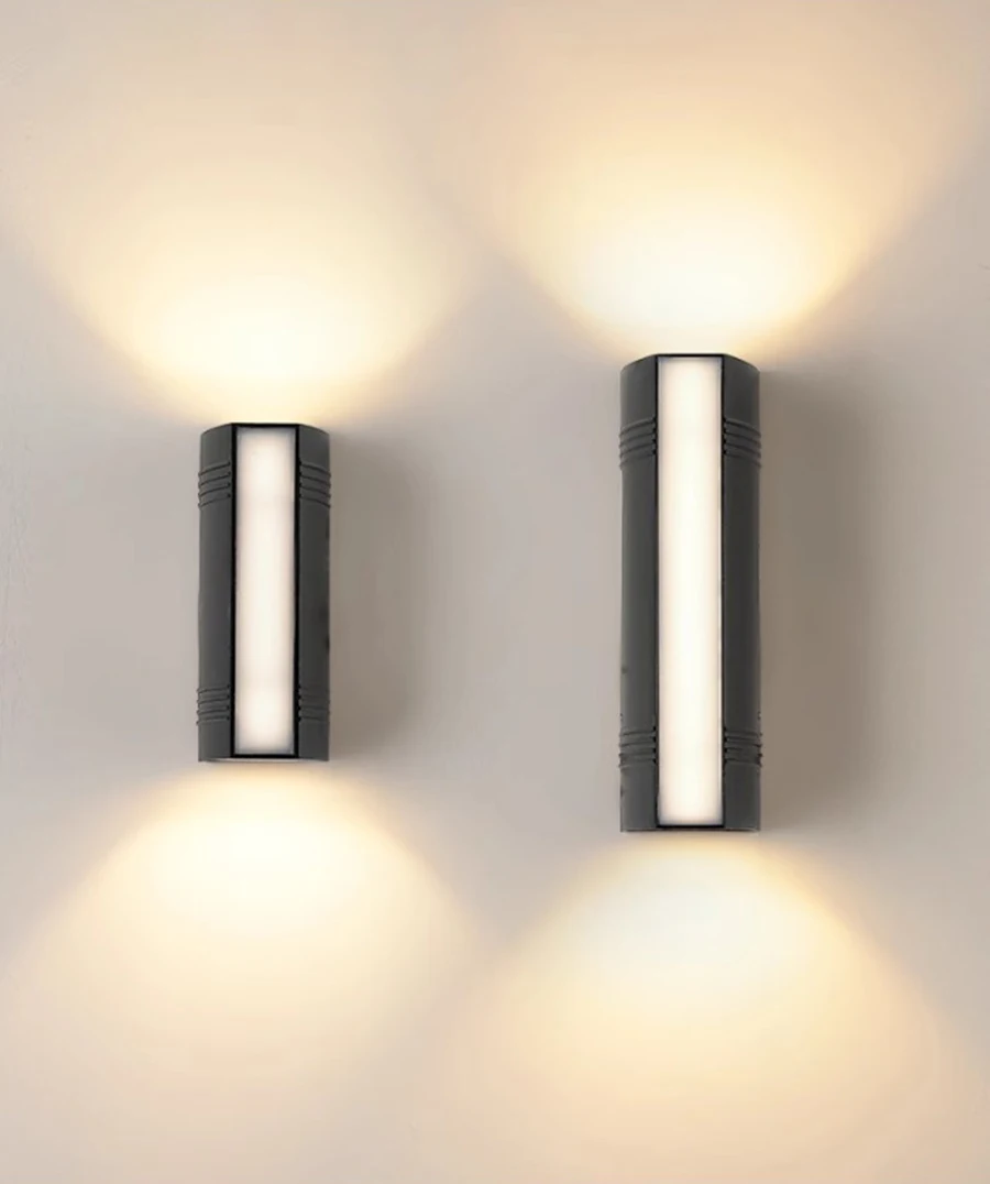 Modern LED Wall Lights Waterproof Outdoor Wall Lamp Long Strip IP65 Aluminum Wall Light Garden Porch Light Fixtures Luminaire
