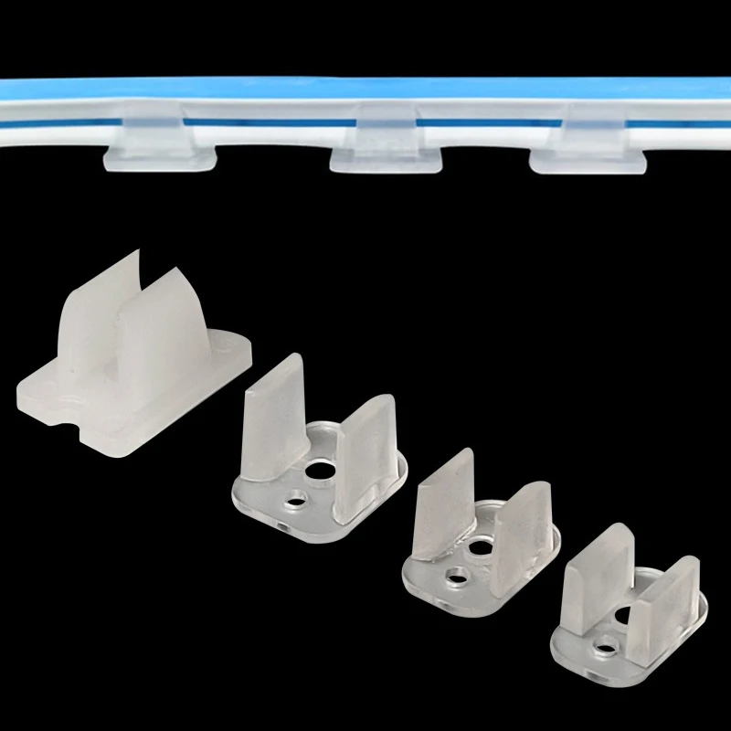 LED Strip Lights Connector LED Cable Organizer Clip Cable Management For W5-20mm Neon Led Tape 110V 220V 24V Wire Manager Holder