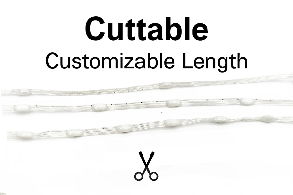 5V WS2812 WS2811 Programmable LED Strip – RGBIC Dream Color Individually Addressable Fairy Lights, 3-Wire Cable, Pixel Lighting