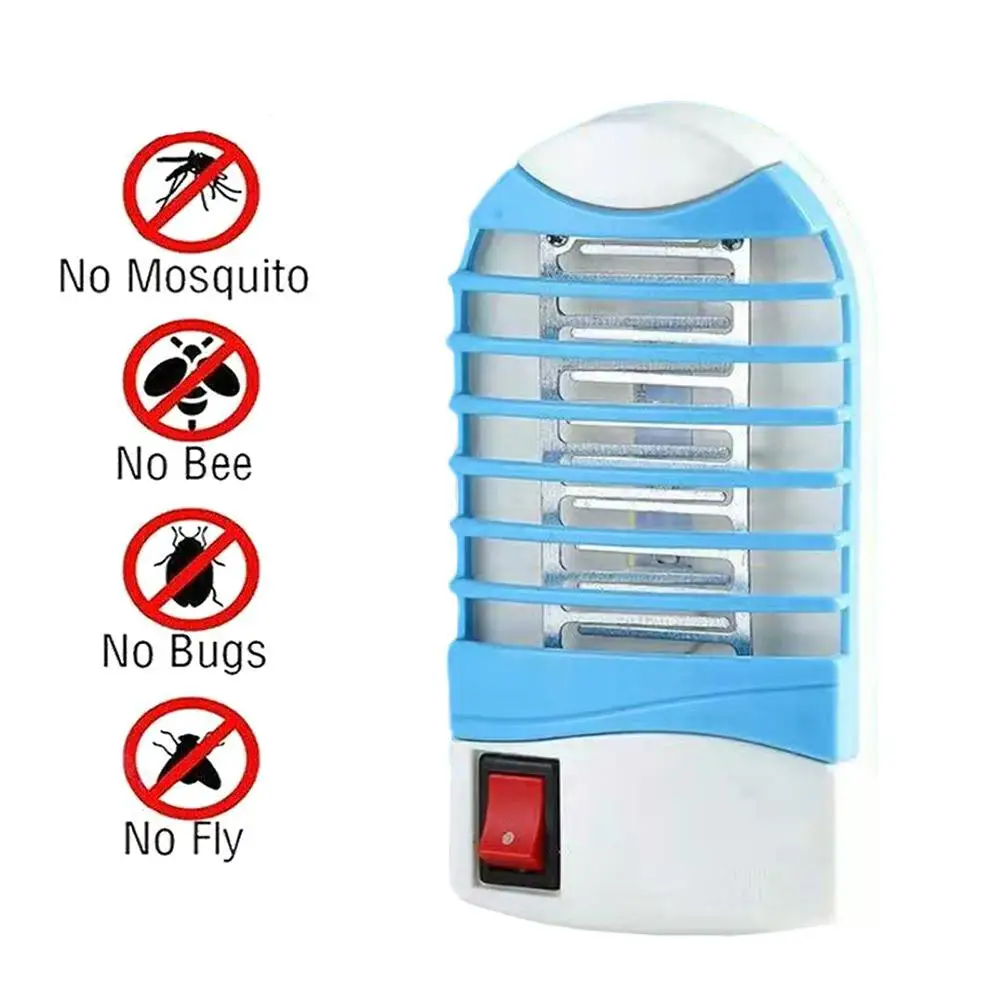 Summer Electric Mosquito Light Worm Killing Blue Light Mosquito Light Mosquitoes Bedroom Repellent Outdoor Portable Trap Indoor