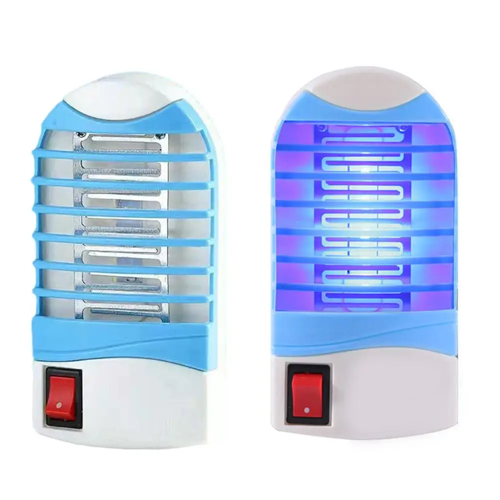 Summer Electric Mosquito Light Worm Killing Blue Light Mosquito Light Mosquitoes Bedroom Repellent Outdoor Portable Trap Indoor
