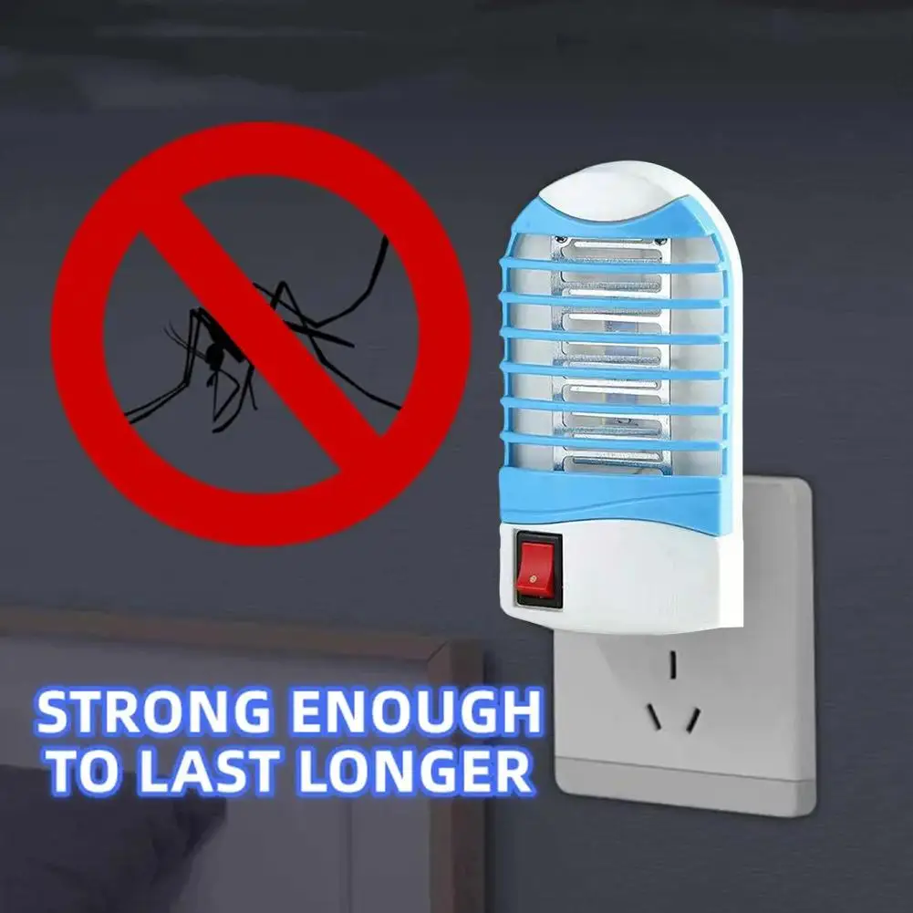 Summer Electric Mosquito Light Worm Killing Blue Light Mosquito Light Mosquitoes Bedroom Repellent Outdoor Portable Trap Indoor