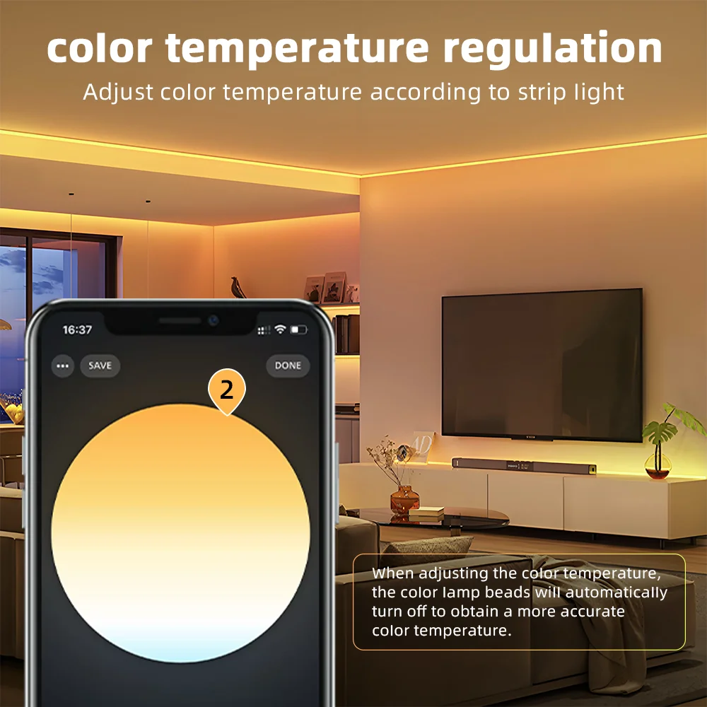 DOMRAEM 20A ZIGBEE3.0 LED Strip Controller DIMMER RGB RGBWCCT 5 in 1 Compatible with HU*E SmartThings Echo plus (No Tuya) Alexa