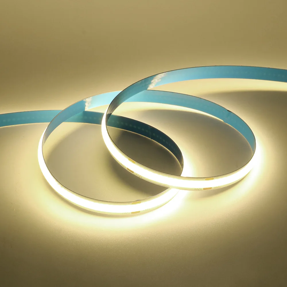 Motion Sensor 5V Led COB Light Strip Battery Usb Powered Auto ON/OFF Liner Lighting Diode for Cabinet Wardrobe Kitchen Staircase