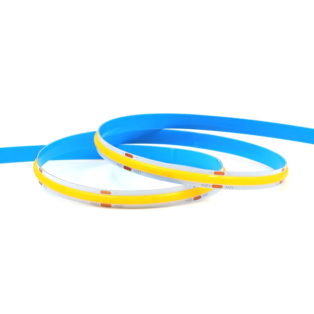 Motion Sensor 5V Led COB Light Strip Battery Usb Powered Auto ON/OFF Liner Lighting Diode for Cabinet Wardrobe Kitchen Staircase