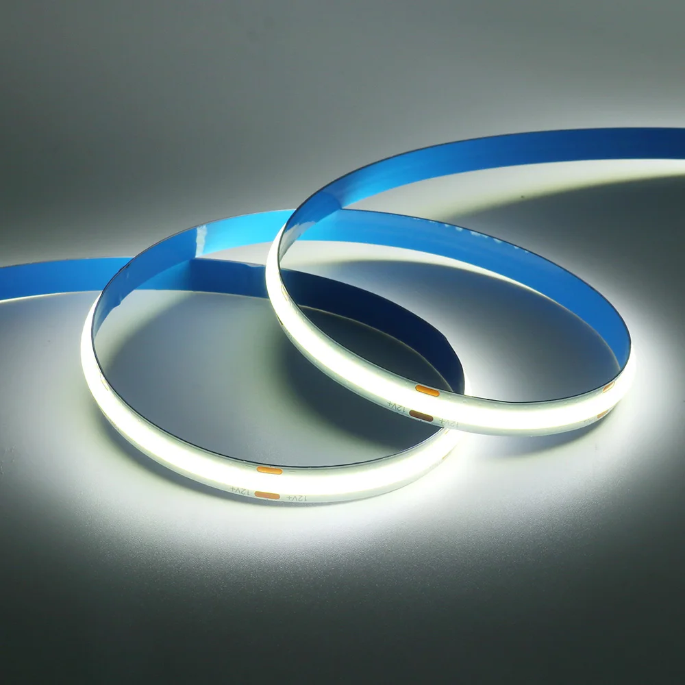 Motion Sensor 5V Led COB Light Strip Battery Usb Powered Auto ON/OFF Liner Lighting Diode for Cabinet Wardrobe Kitchen Staircase