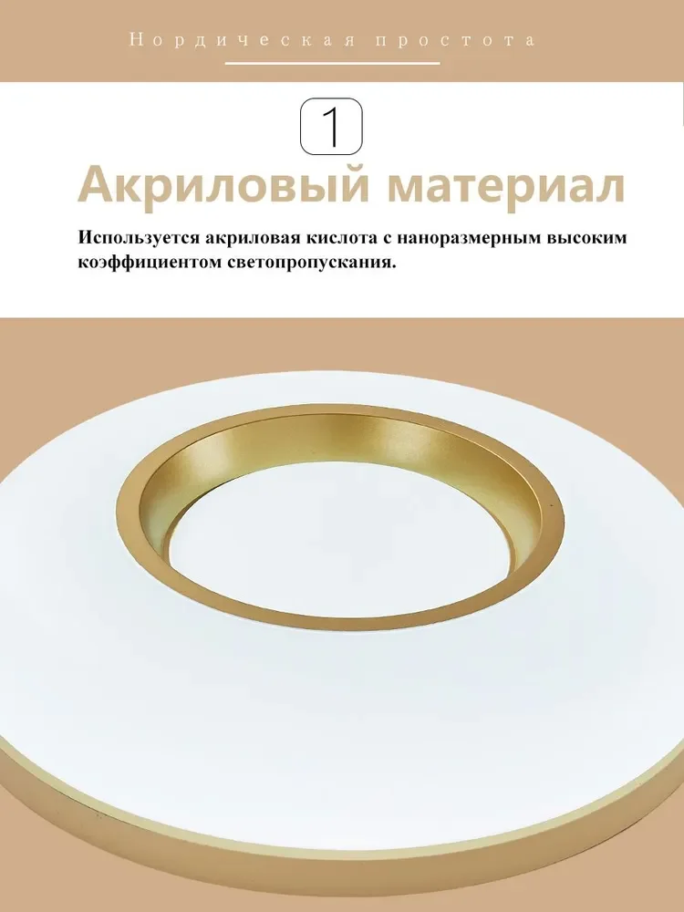 Modern Living Room Ceiling Light Bedroom Circular Chandelier Villa Kitchen Shrink LED Lamp Channel Lamp 3 Color Change Lamplight