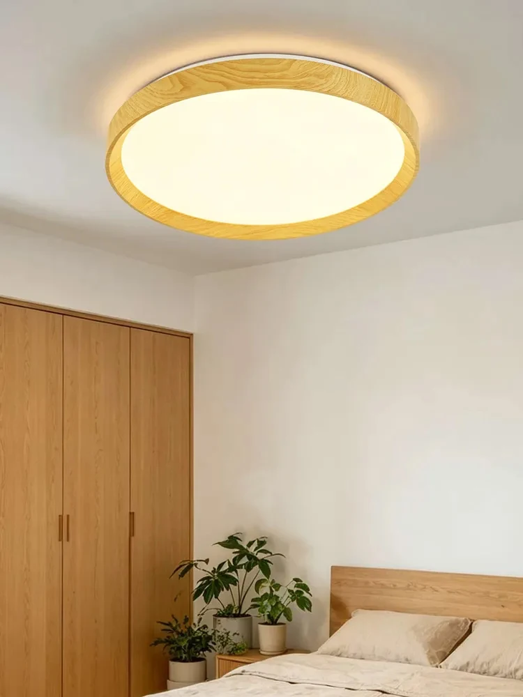 Modern Living Room Ceiling Light Bedroom Circular Chandelier Villa Kitchen Shrink LED Lamp Channel Lamp 3 Color Change Lamplight