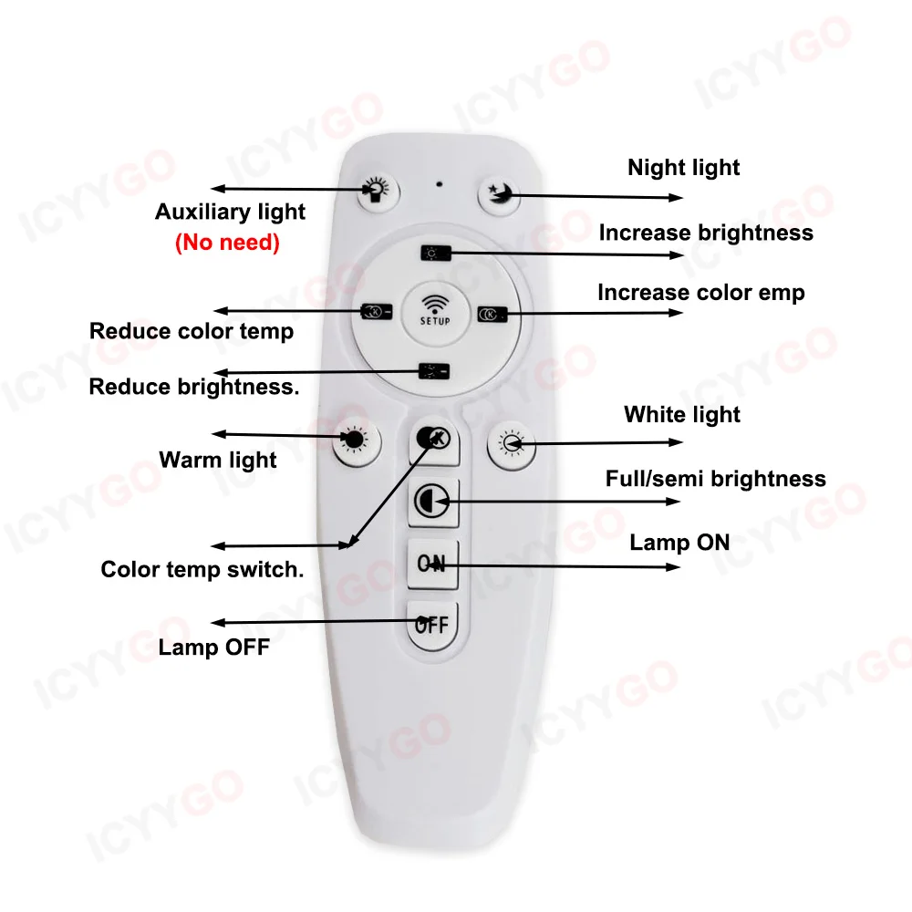 LED Driver 48W 80W 100W 120W 140W 160W APP Control 2.4G Long Distance Smart LED Transformer For Ceiling Lamp Power Supply