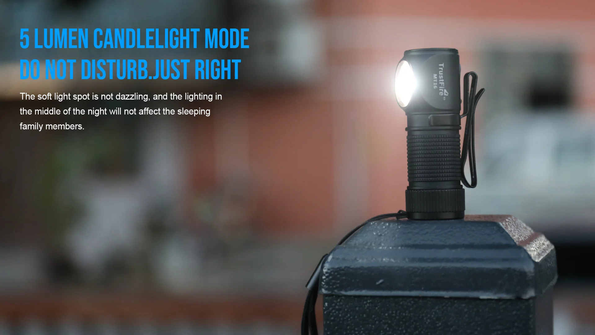 Trustfire MT16 LED Headlamps 1000LM USB C Rechargeable Mini 18350 EDC Angle Head Flashlights MVP Optics with Magnet Tail Fishing