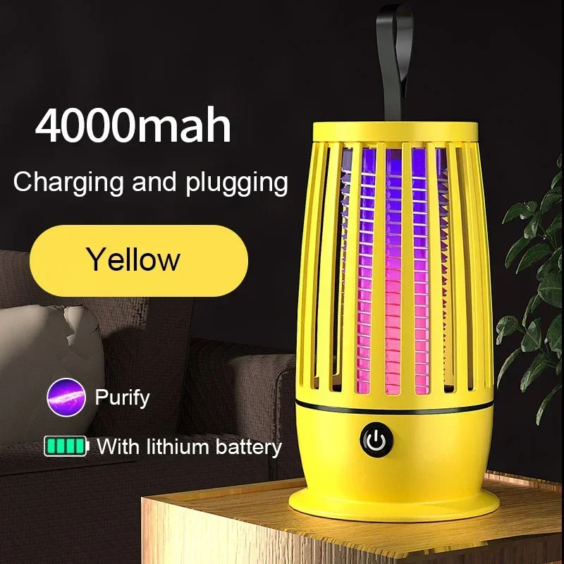 Newest Mosquito Killer Lamp Mute Insect Repellent Radiationless Electric Insect Trap Usb Charging Mosquito Killer Outdoor Trap