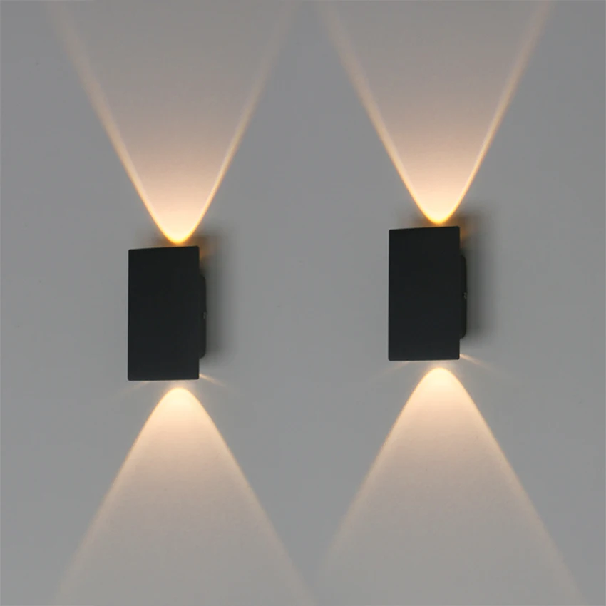 LED Waterproof Wall Lamp Aluminum Mini Wall Lamp for Garden Corridor Living Room Decorative Lighting