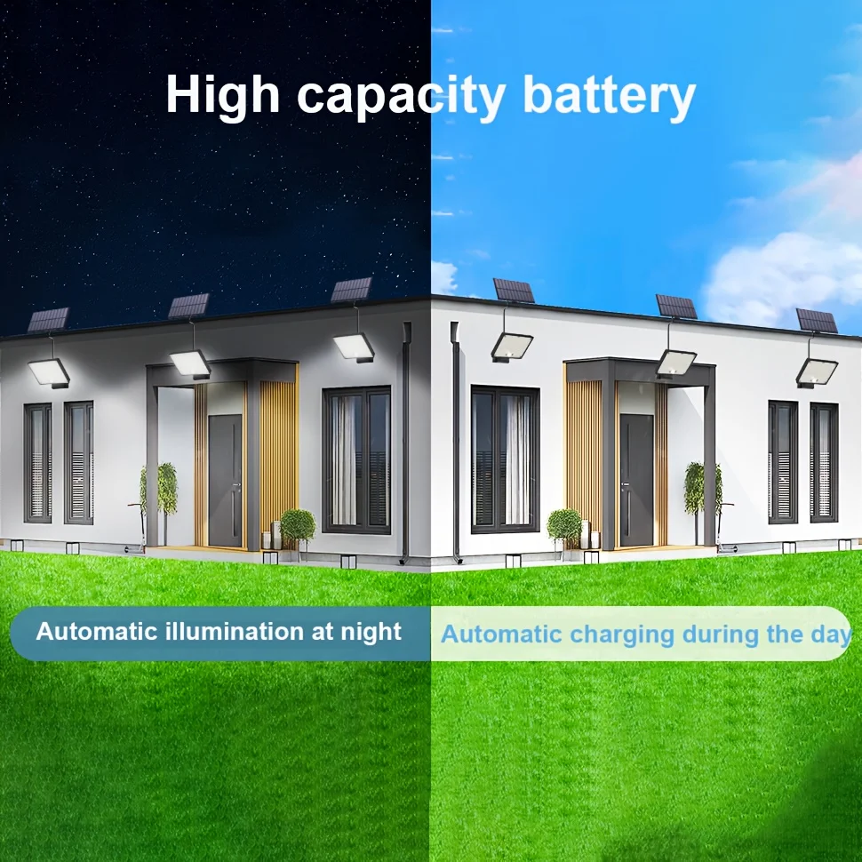 400 LED Solar Light Outdoor Super Bright Motion Sensor Solar Strong Power LED Garden Wall Lamp IP65 Waterproof for yard