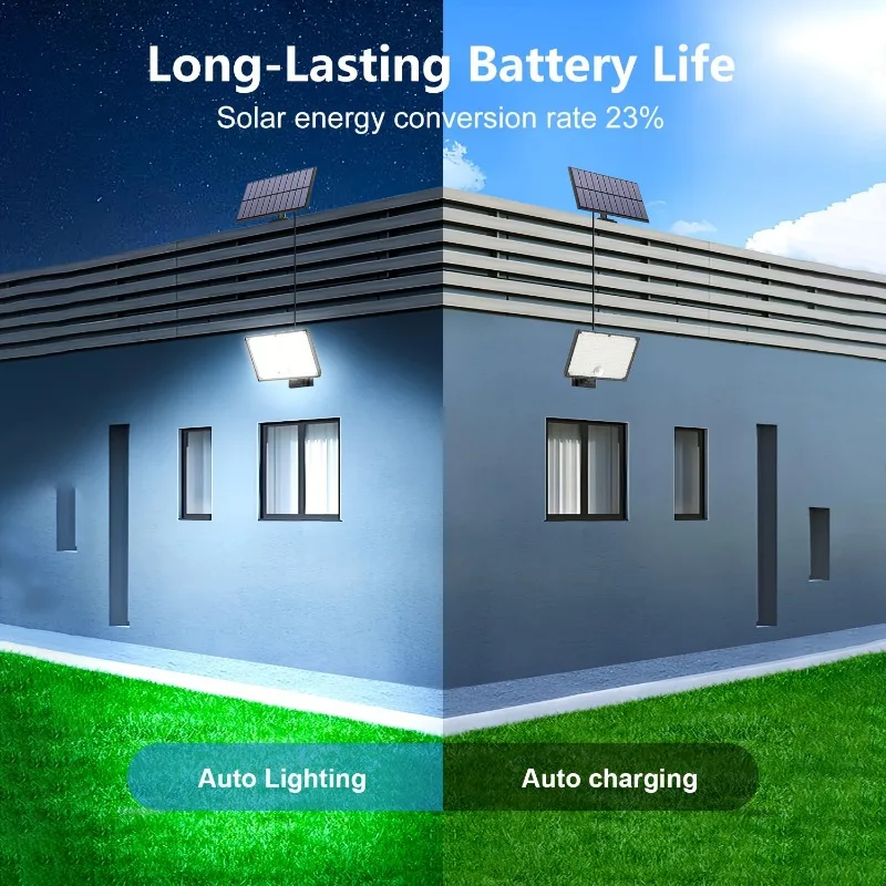 400 LED Solar Light Outdoor Super Bright Motion Sensor Solar Strong Power LED Garden Wall Lamp IP65 Waterproof for yard