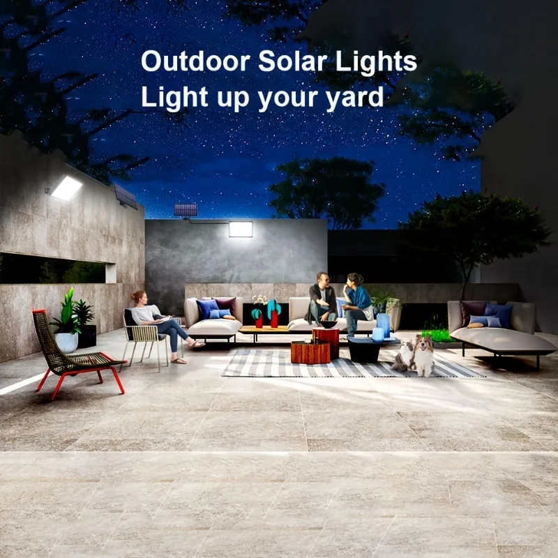 400 LED Solar Light Outdoor Super Bright Motion Sensor Solar Strong Power LED Garden Wall Lamp IP65 Waterproof for yard