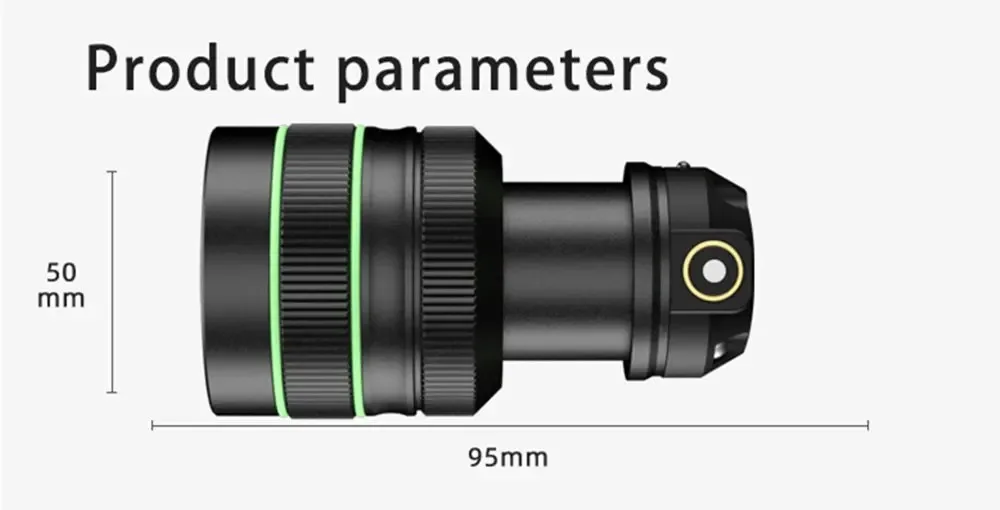 High Power Spotlight Long Range LED Headlamp Headlight Type-C USB Rechargeable Wave Hand Induction Head Flashlight For Camping