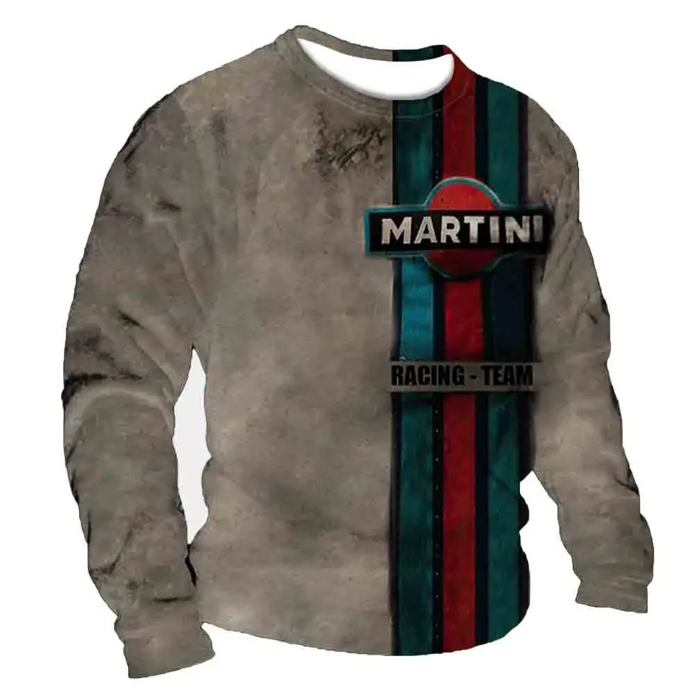 3D Print Fall T-Shirt Vintage Men's T Shirt Long Sleeve Top Tees USA Route 66 Letter Graphic Oversized Loose Clothing 5XL