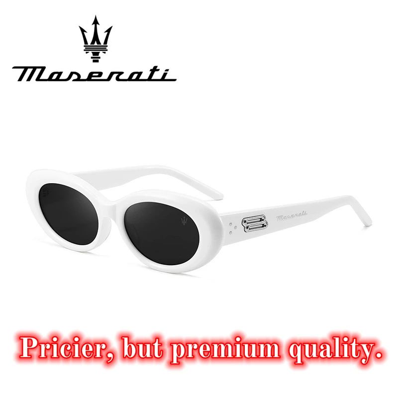 MASERATI Luxury Sunglasses Trendy Design Nylon Sunglasses UV400 Sunglasses for Driving Cycling Beach Outdoor for Men Women 20493