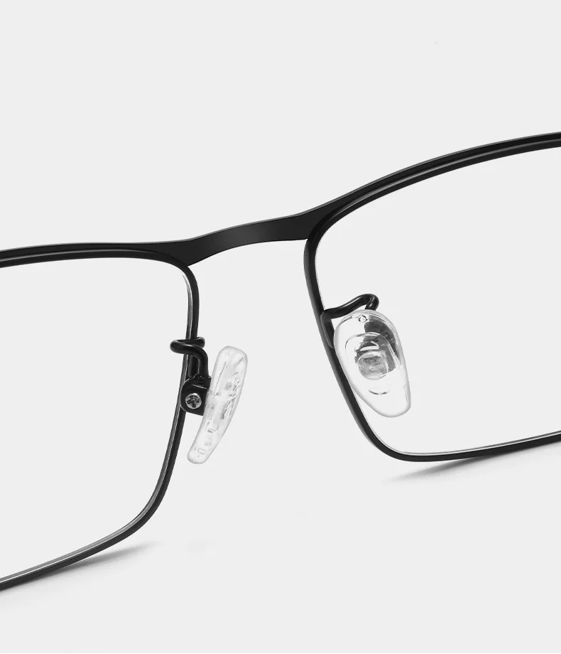 Business Ultralight Titanium Alloy IP Electroplated Full Rim Men's Optical Glasses Frame For Myopia Reading Prescription Eyewear
