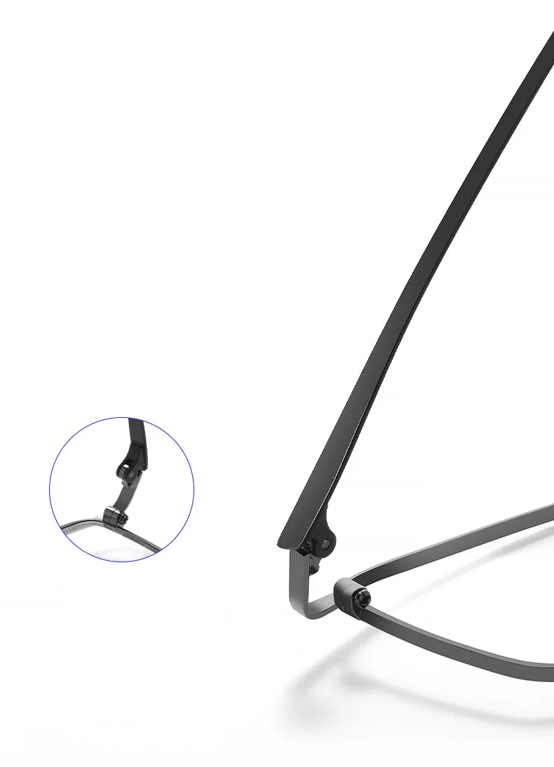 Business Ultralight Titanium Alloy IP Electroplated Full Rim Men's Optical Glasses Frame For Myopia Reading Prescription Eyewear