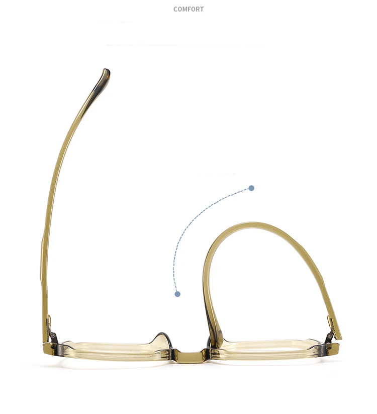 BCLEAR 2024 TR90 Eyeglasses Frame Men Women Retro Prescription Myopia Optical Lenses Simple Fashion Polygon Frame Light Comfort