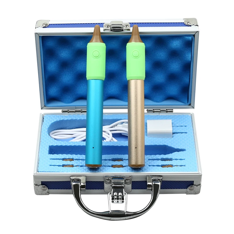 Ophthalmic Electrocoagulator Hemostatic Pen Cautery Rechargeable Double Eyelid Tool