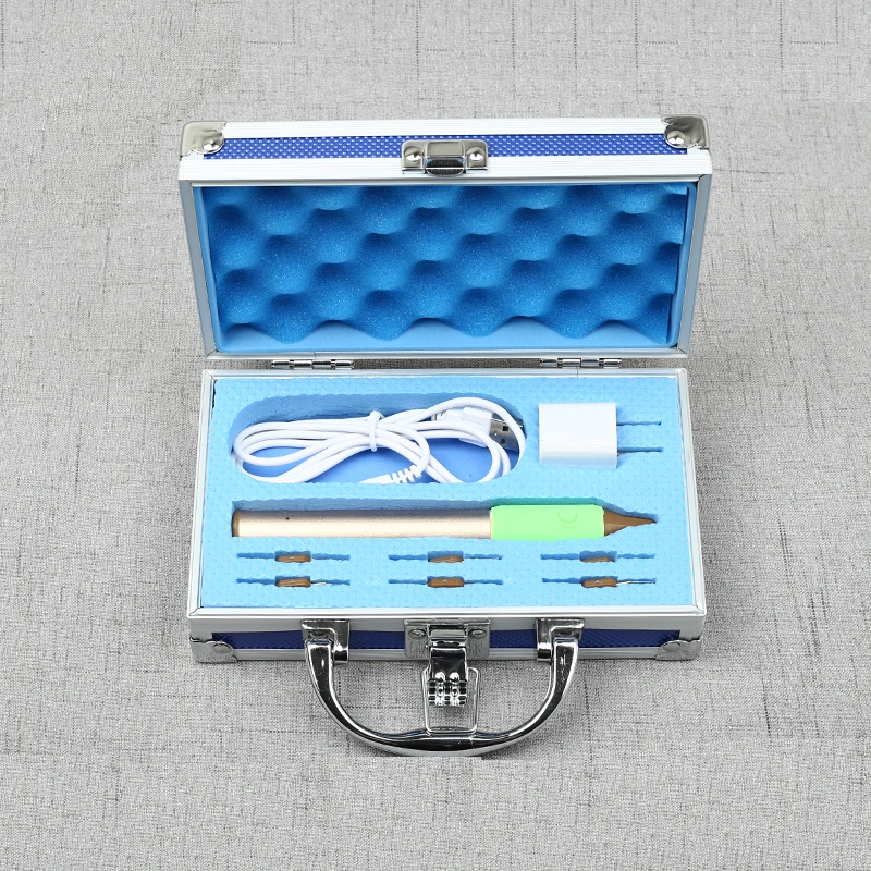 Ophthalmic Electrocoagulator Hemostatic Pen Cautery Rechargeable Double Eyelid Tool
