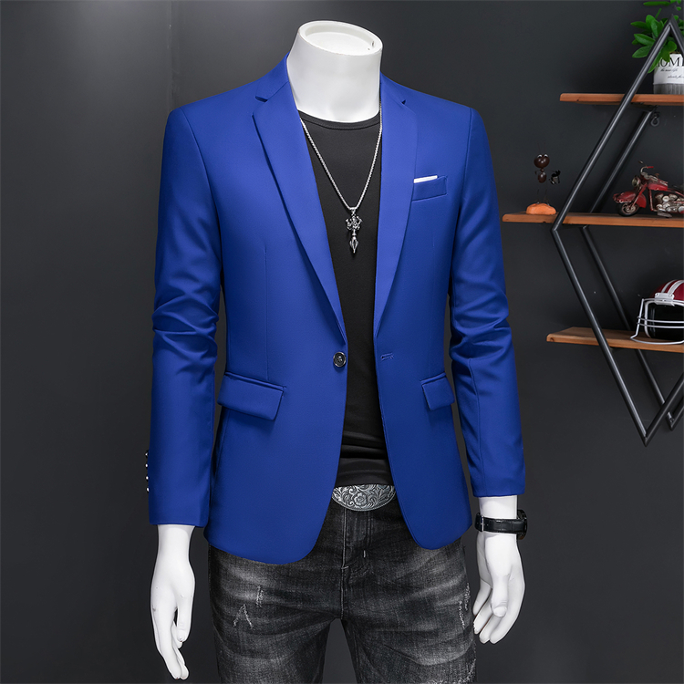 Plus Size 6XL-M Fashion Mens Solid Color Suit Jacket High Quality Business Slim Fit Casual Blazers Formal Social Wedding Tuxedo