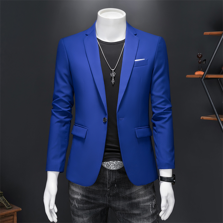 Plus Size 6XL-M Fashion Mens Solid Color Suit Jacket High Quality Business Slim Fit Casual Blazers Formal Social Wedding Tuxedo