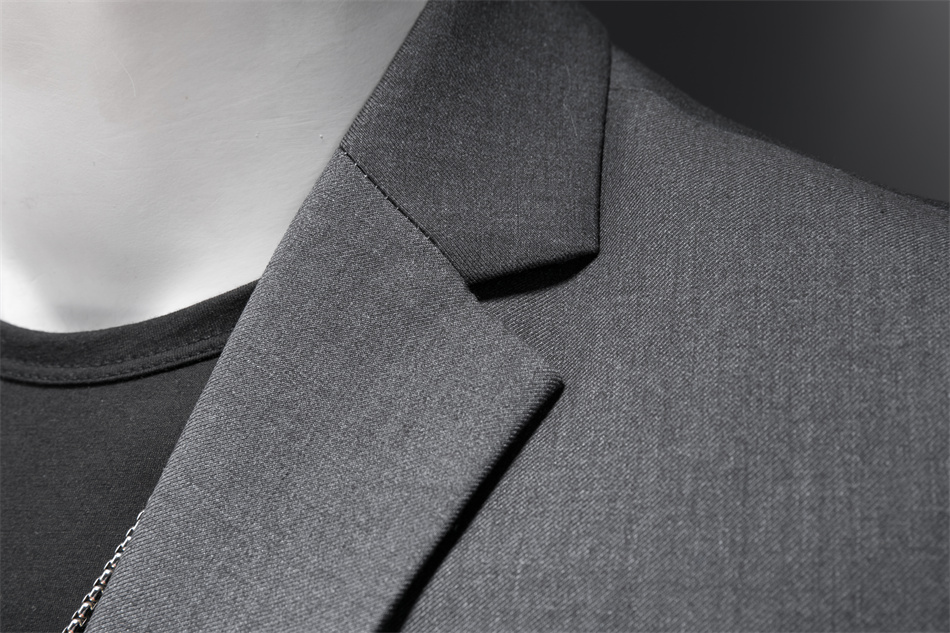 Plus Size 6XL-M Fashion Mens Solid Color Suit Jacket High Quality Business Slim Fit Casual Blazers Formal Social Wedding Tuxedo
