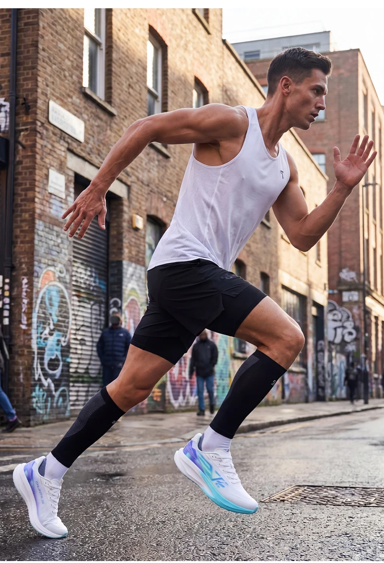 Men Running Shoes Carbon Board Marathon Speciality Sports Breathable Lightweight Women's Comfortable Athletic Sneakers