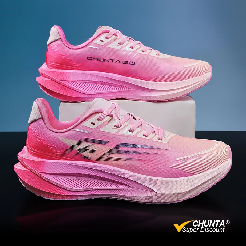 Men Running Shoes Carbon Board Marathon Speciality Sports Breathable Lightweight Women's Comfortable Athletic Sneakers