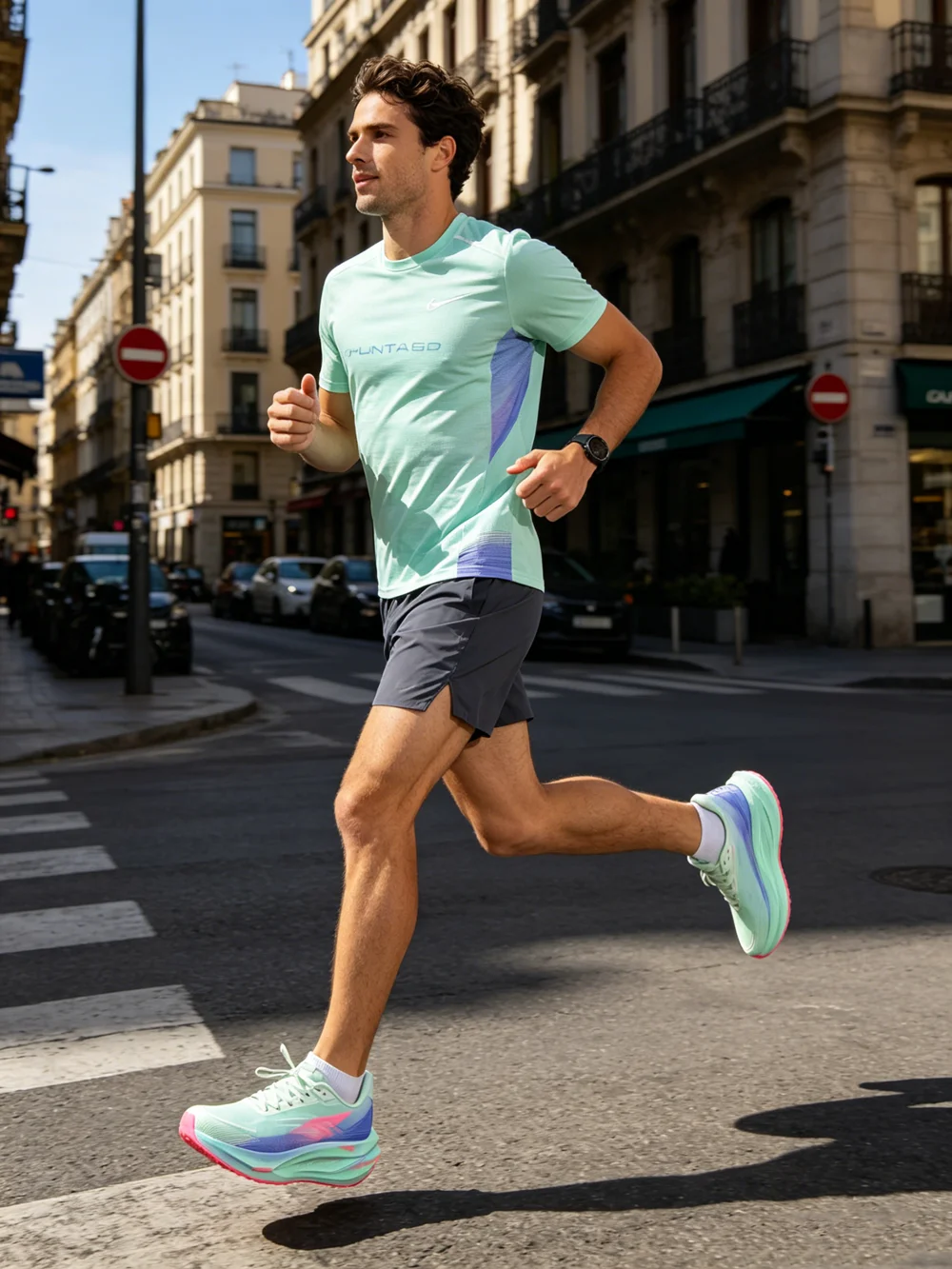 Men Running Shoes Carbon Board Marathon Speciality Sports Breathable Lightweight Women's Comfortable Athletic Sneakers