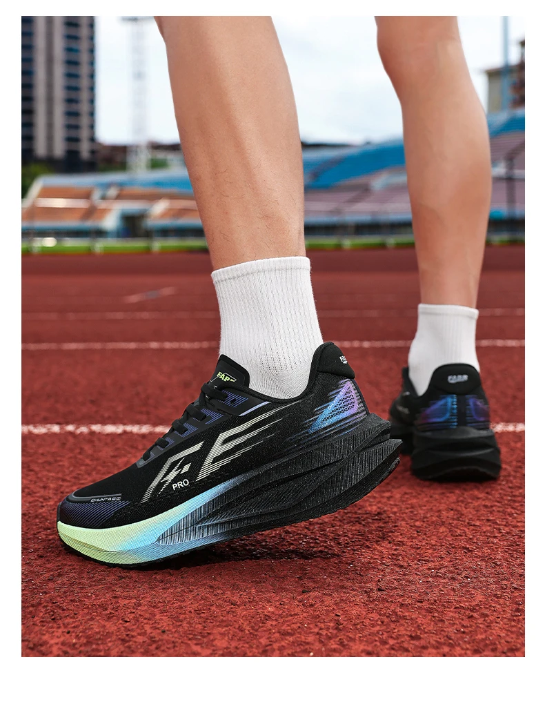 Men Running Shoes Carbon Board Marathon Speciality Sports Breathable Lightweight Women's Comfortable Athletic Sneakers