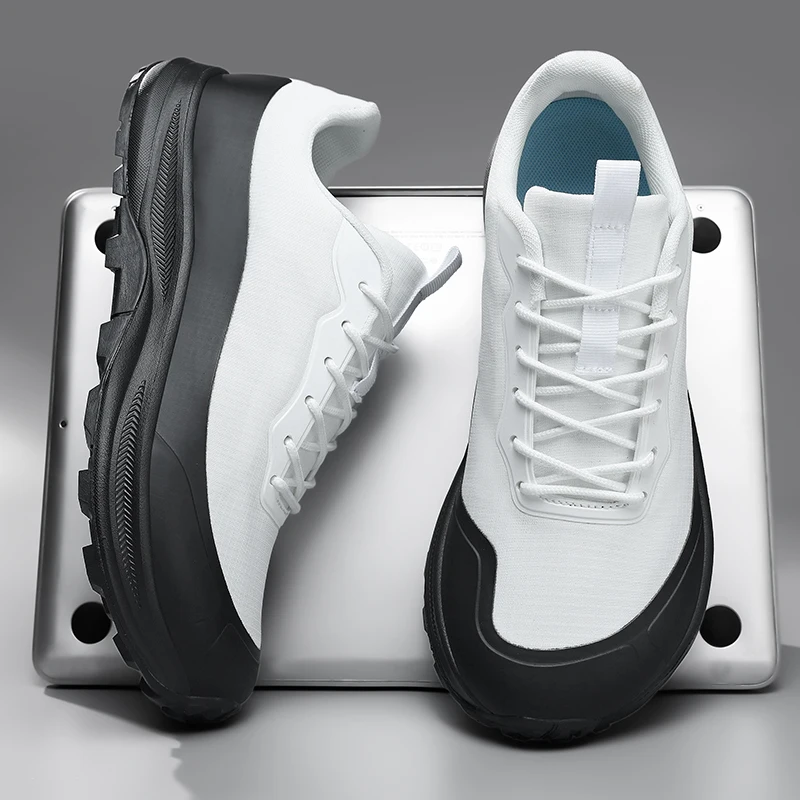 Fashion Wide Toe Mens Barefoot Shoes Comfortable Man Casual Sneakers Outdoor Running Shoes Zero Soles Walking Sports Footwear