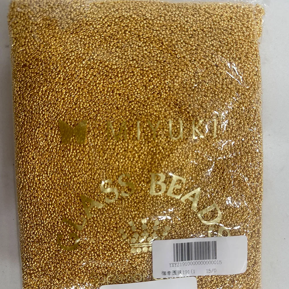 Japanese Imported Miyuki Round Rocailles Metallic Round Beads 50g-450g Packaging Jewelry Accessories Used for Various DIY